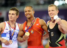 Almaniyalı Fabian Hambyuxen gümüş, rusiyalı David Belyavski isə bürünc medal qazanıb. Azərbaycan, 20 iyun 2015